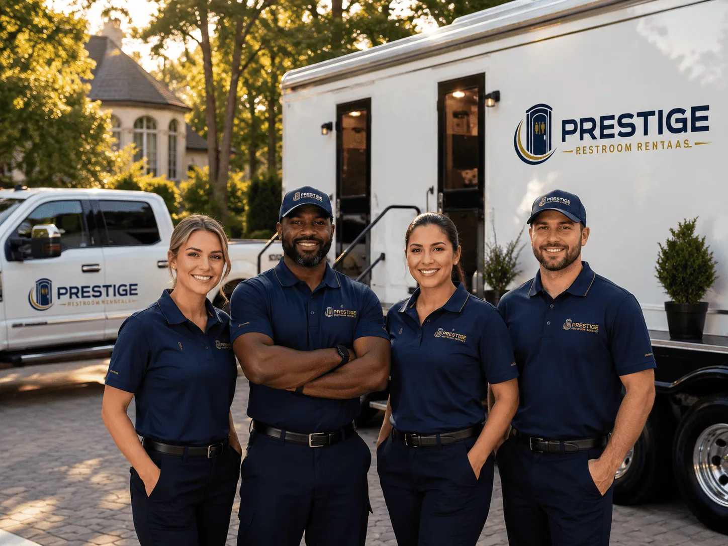 Trusted Luxury Portable Restrooms company in Hartley, TX